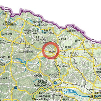 Landkarte St. Bernhard-Frauenhofen