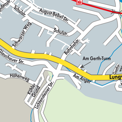 Stadtplan St. Egidien