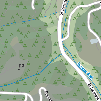 Stadtplan Sankt Georgen am Kreischberg