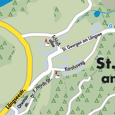 Stadtplan Sankt Georgen am Längsee