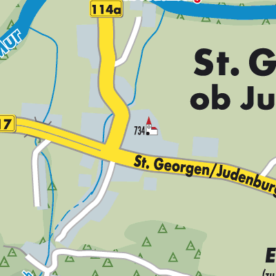 Stadtplan St. Georgen ob Judenburg