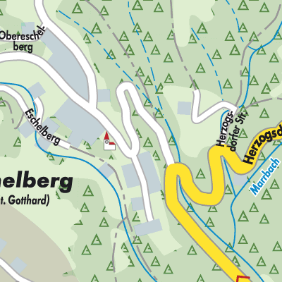 Stadtplan St. Gotthard im Mühlkreis