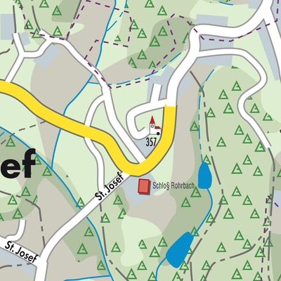 Stadtplan Sankt Josef