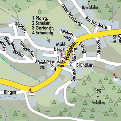 Stadtplan St. Leonhard bei Freistadt