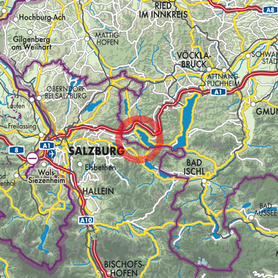 Landkarte St. Lorenz