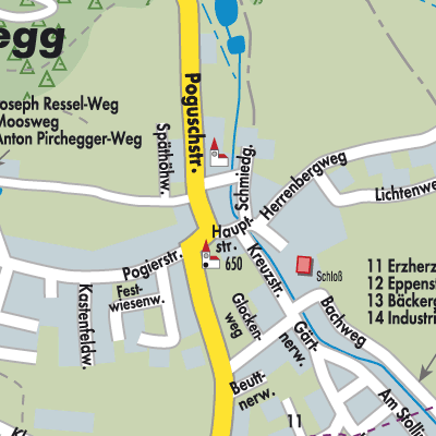 Stadtplan Sankt Lorenzen im Mürztal