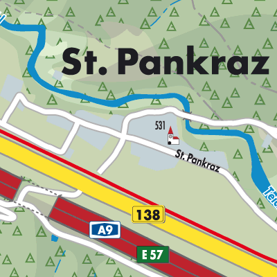Stadtplan St. Pankraz