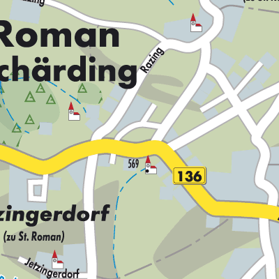 Stadtplan St. Roman