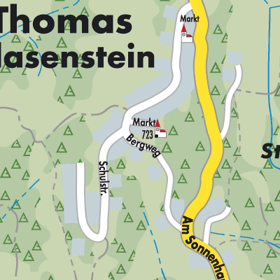 Stadtplan St. Thomas am Blasenstein