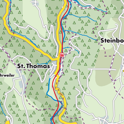 Übersichtsplan Sankt Thomas