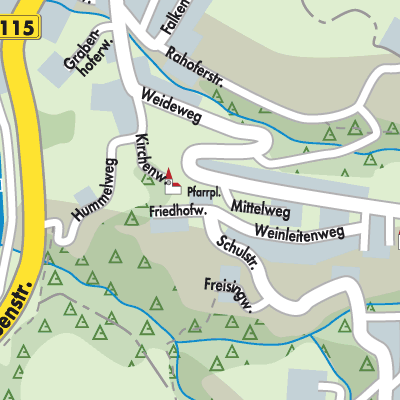 Stadtplan St. Ulrich bei Steyr