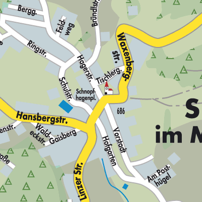 Stadtplan St. Veit im Mühlkreis