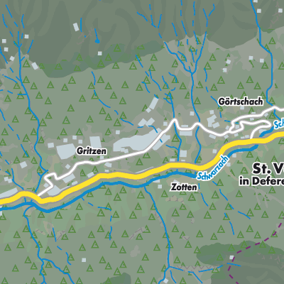 Übersichtsplan Sankt Veit in Defereggen