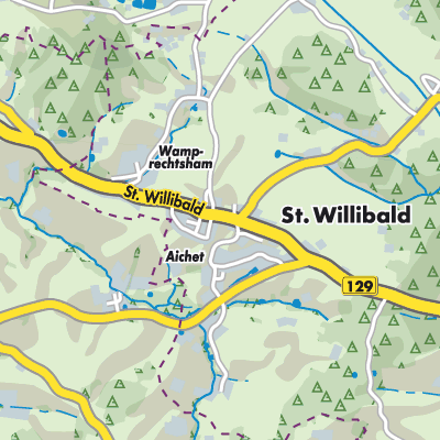 Übersichtsplan St. Willibald