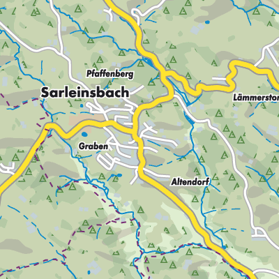 Übersichtsplan Sarleinsbach