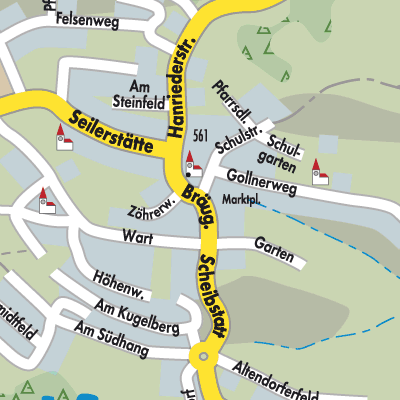 Stadtplan Sarleinsbach