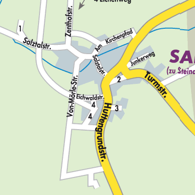 Stadtplan Sarrod