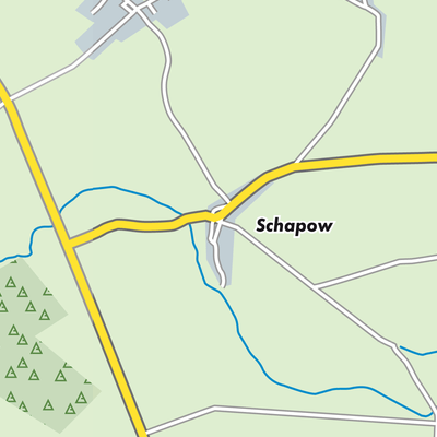 Übersichtsplan Schapow
