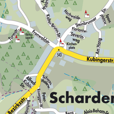 Stadtplan Schardenberg