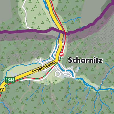 Übersichtsplan Scharnitz