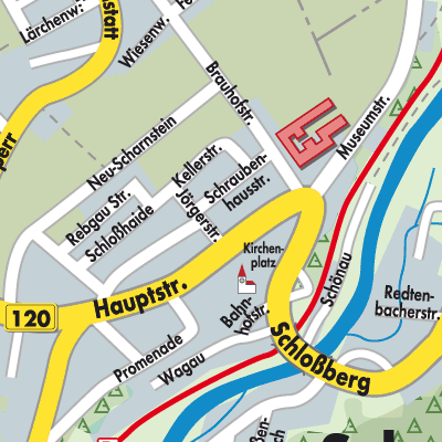 Stadtplan Scharnstein