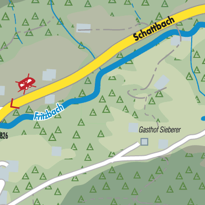 Stadtplan Schattbach