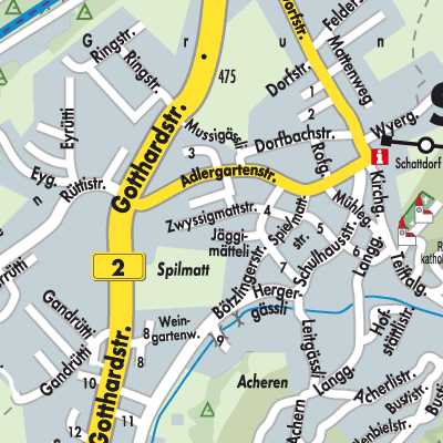 Stadtplan Schattdorf
