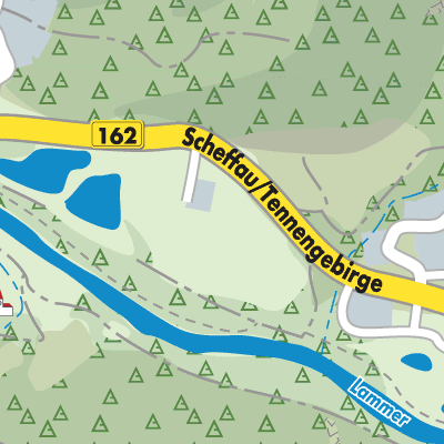 Stadtplan Scheffau am Tennengebirge
