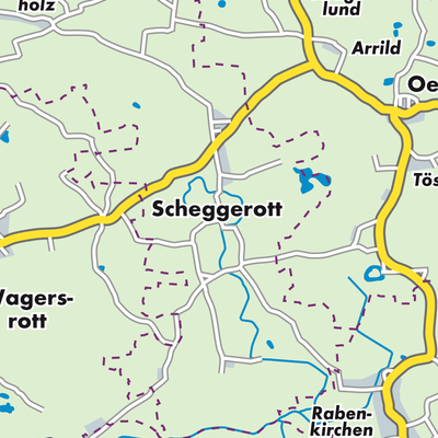 Übersichtsplan Scheggerott