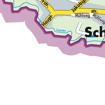Stadtplan Scheibenhard