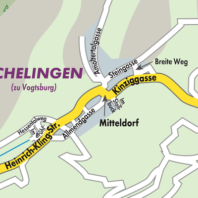 Stadtplan Schelingen