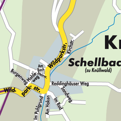 Stadtplan Schellbach