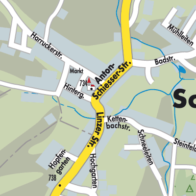 Stadtplan Schenkenfelden