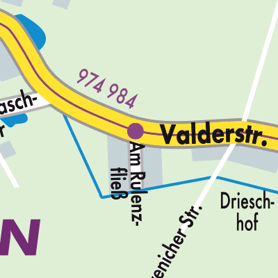 Stadtplan Scheuren