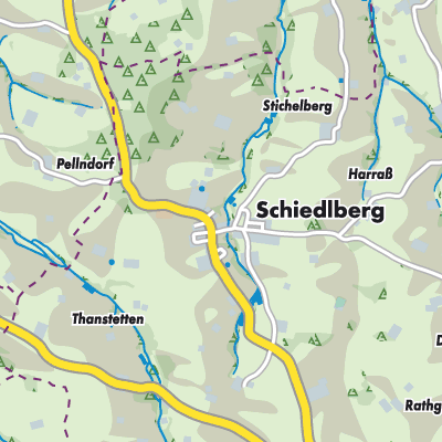 Übersichtsplan Schiedlberg