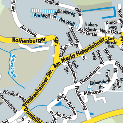 Stadtplan Schillingsfürst (VGem)
