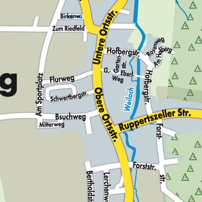 Stadtplan Schiltberg