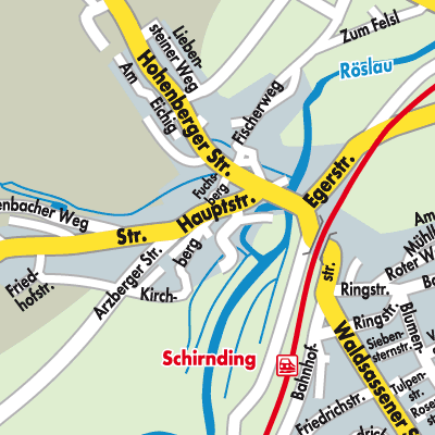 Stadtplan Schirnding (VGem)