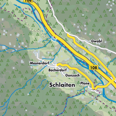 Übersichtsplan Schlaiten