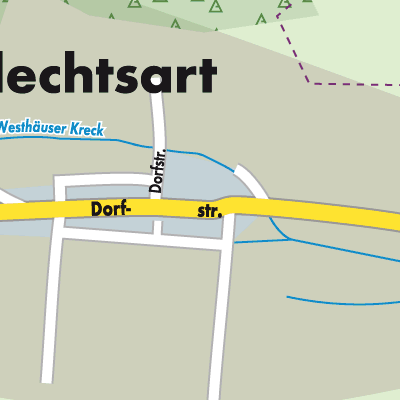 Stadtplan Schlechtsart