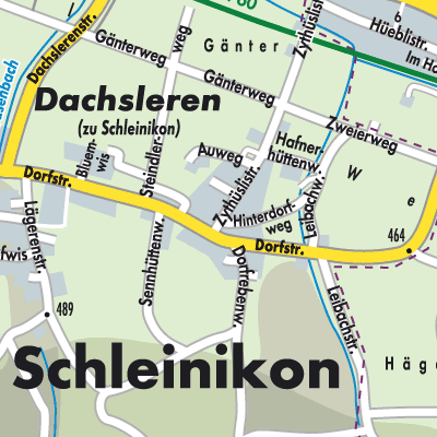 Stadtplan Schleinikon