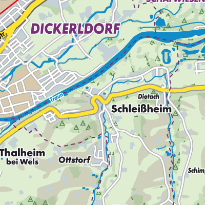 Übersichtsplan Schleißheim