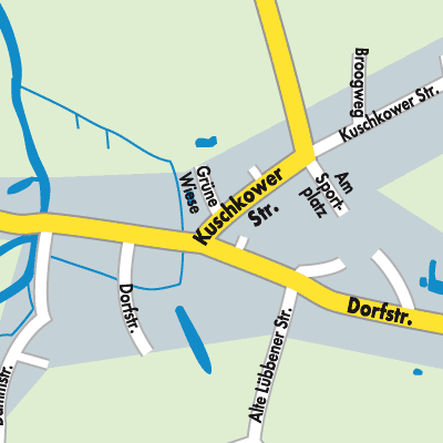 Stadtplan Schlepzig