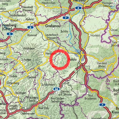 Landkarte Schletzenhausen