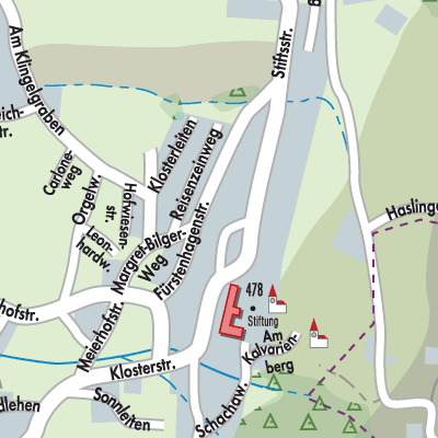 Stadtplan Schlierbach