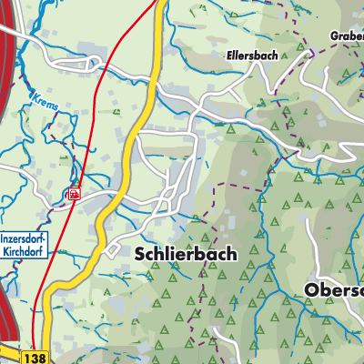 Übersichtsplan Schlierbach