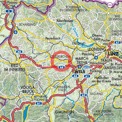 Landkarte Schlüßlberg