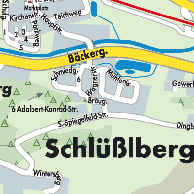 Stadtplan Schlüßlberg