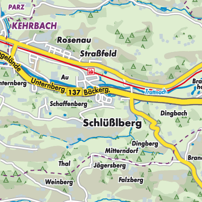 Übersichtsplan Schlüßlberg