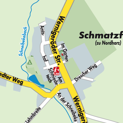 Stadtplan Schmatzfeld